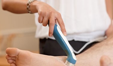 Therapeutic Ultrasound to Ankle