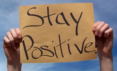 Stay Positive Sign